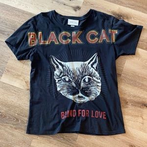 Gucci Black Cat Tshirt